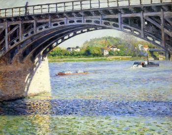 古斯塔夫 卡裡伯特 The Argenteuil Bridge and the Seine 古斯塔夫 卡裡伯特 The Argenteuil Bridge and the Seine
